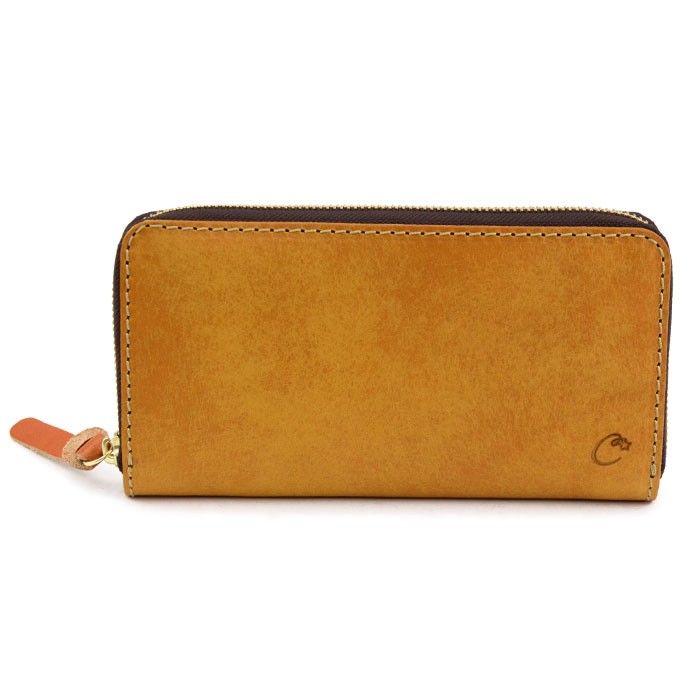 Cham（チャム） 長財布 ラウンドファスナー ラウンド イタリアンレザー