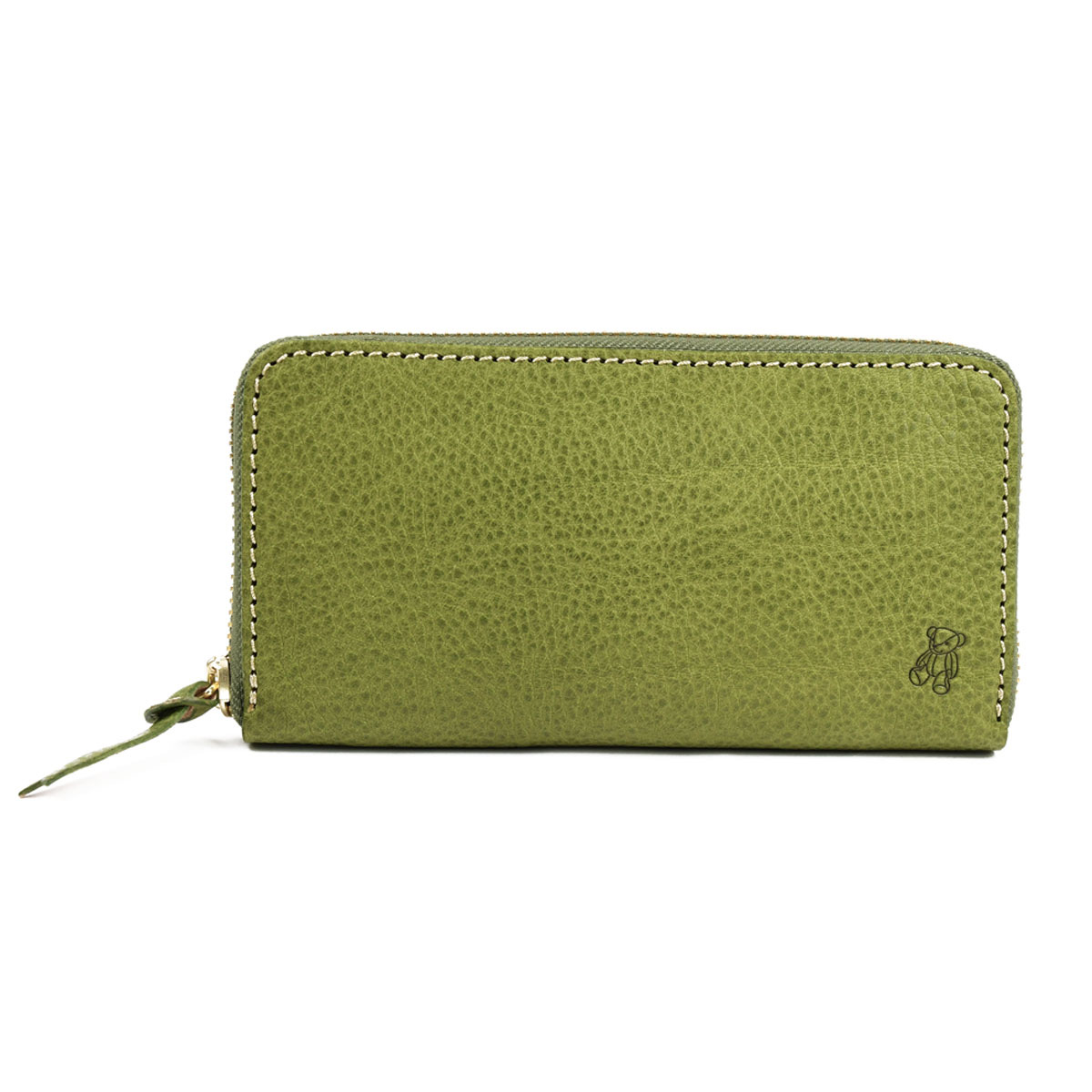 長財布 ラウンドファスナー 大容量 Vanilla Bear 日本製 本革