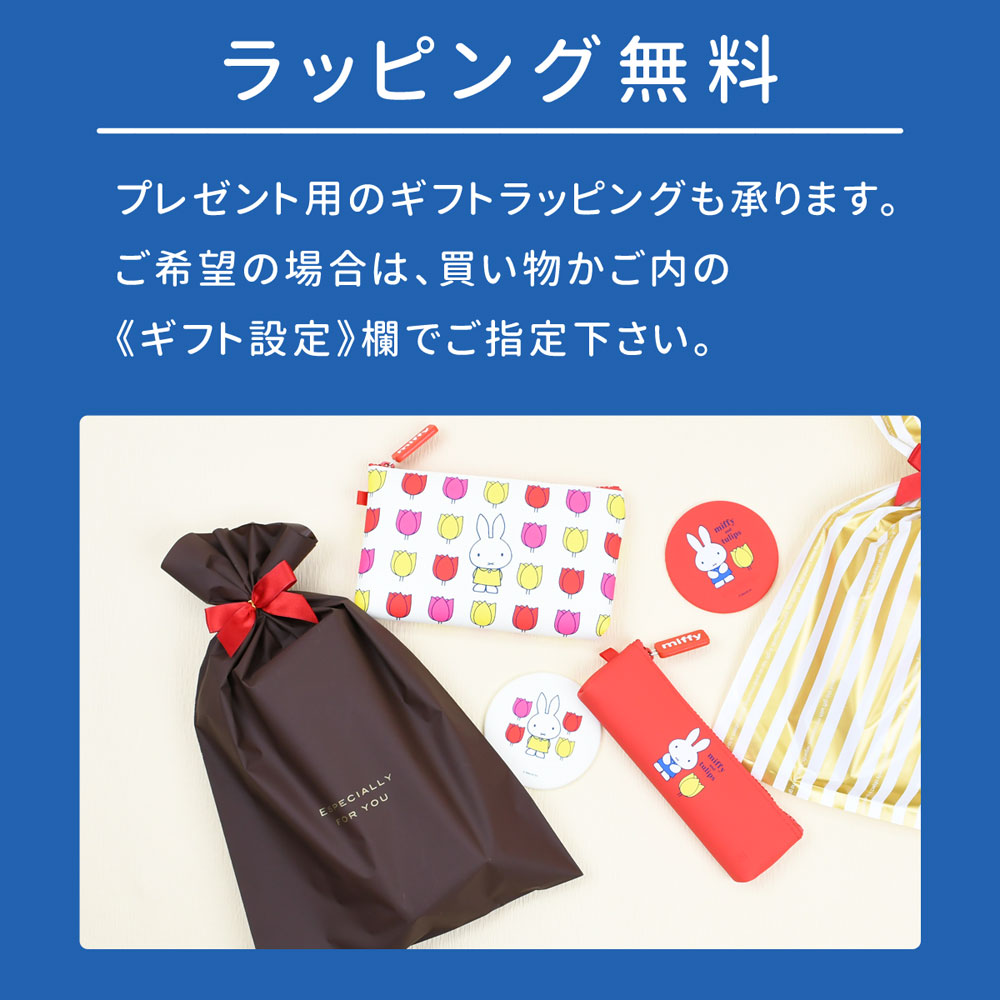 p+g design ミッフィー ギフト セット 02 化粧ポーチ 手鏡 2点セット