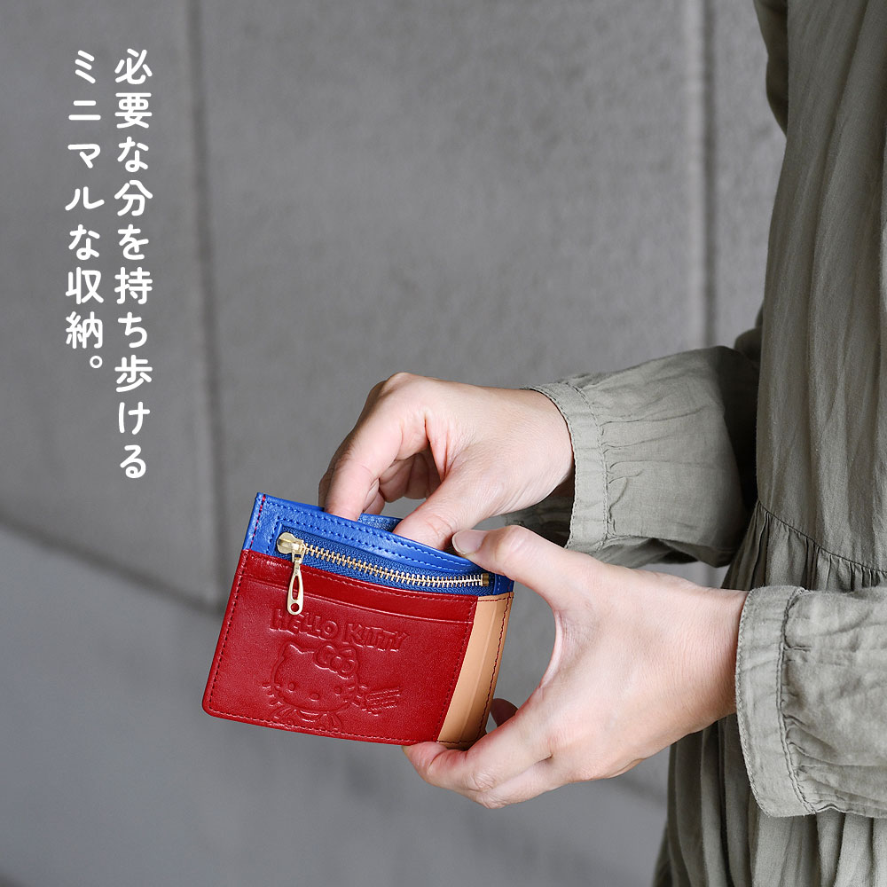 ハローキティ HELLO KITTY ミニ財布 フラグメントケース 極薄
