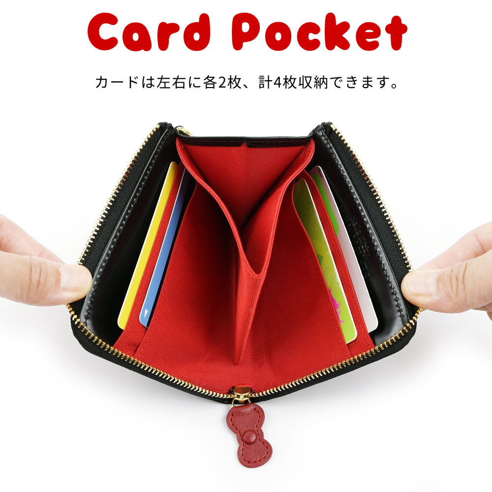 ハローキティ ハローキティ 本革二つ折り財布 3カラー Hello
