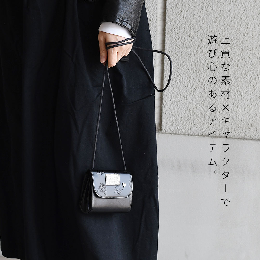 【REFLEM 】× サンリオ　Kuromi　コラボショルダーポーチ REFLEM 】× サンリオ Kuromi コラボショルダーポーチ - メルカリ