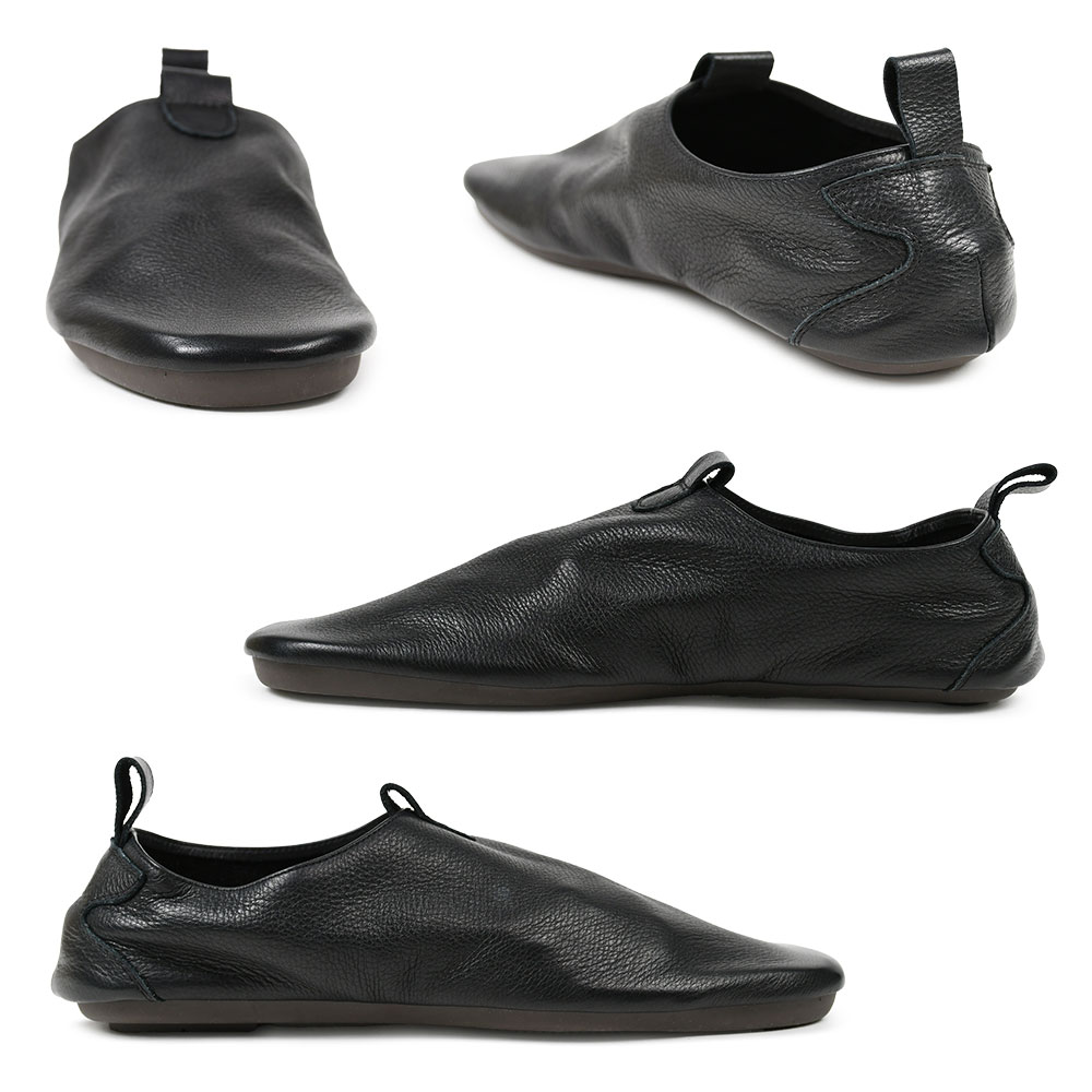 ハリくた SERIES 洗える 靴 レザー モックシューズ moc ハリくた くた