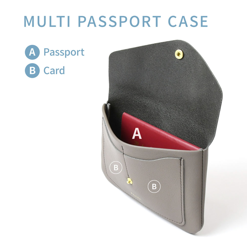REVEL パスポートケース 薄い 薄型 通帳ケース Revel PASS BOOK