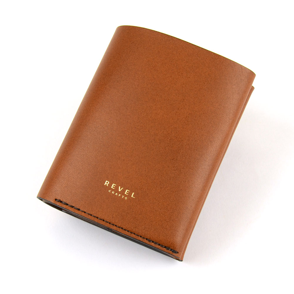 REVEL（レヴェル） ミニ財布 メンズ 二つ折り コンパクト ベルトを