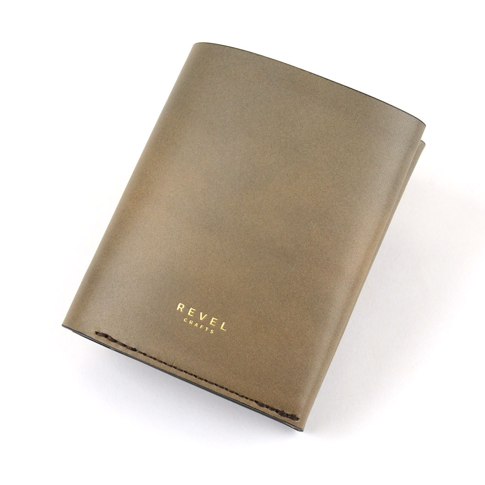 REVEL（レヴェル） ミニ財布 メンズ 二つ折り コンパクト ベルトを