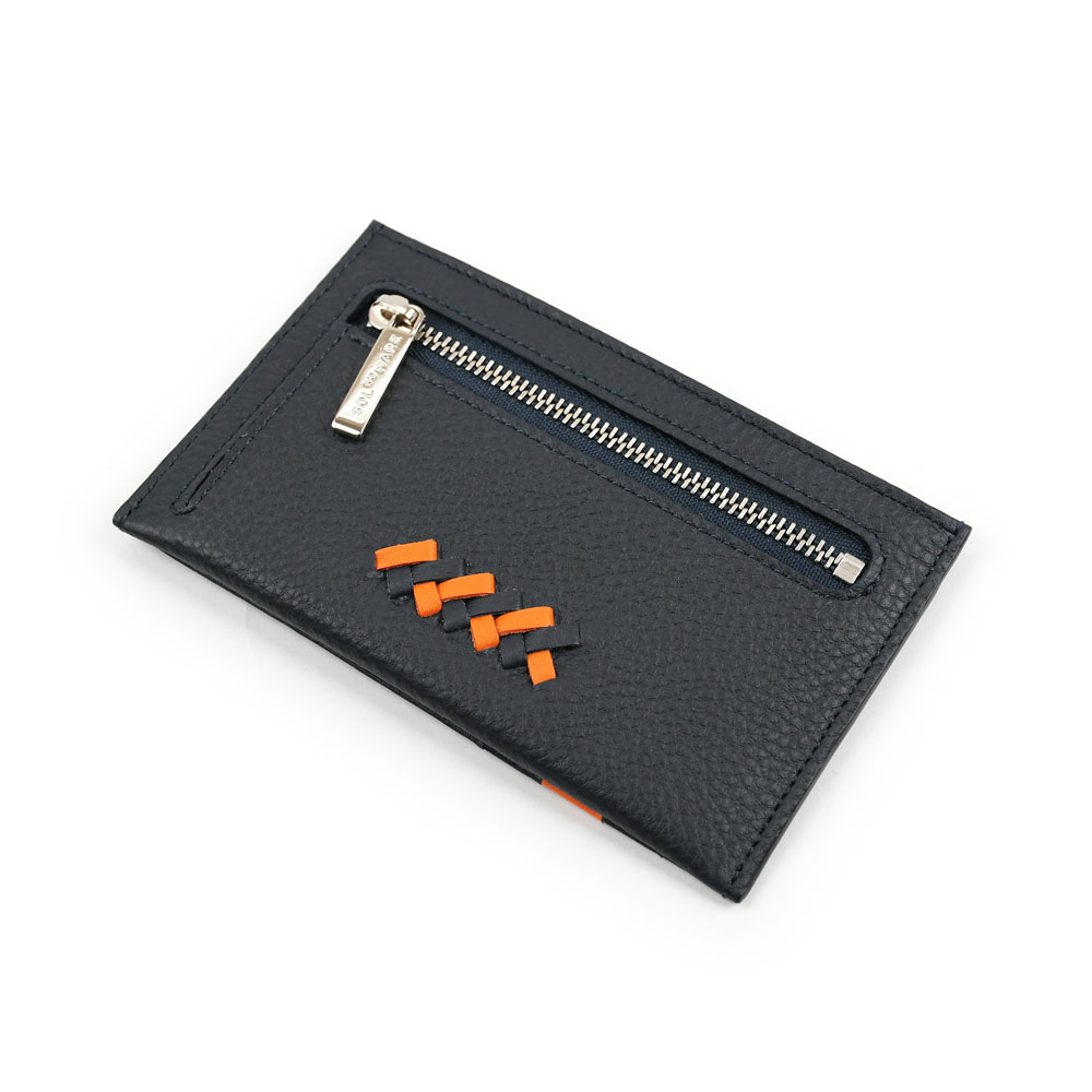 フラグメントケース 薄い SOLSOMARE ソルソマーレ リーヴァ Riva スマート財布 レディース 本革 レザー 牛革 国産レザー 日本製 YKKエクセラファスナー 職人 編み込み ユニセックス シュリンクレザー フラグメントケース 薄い SOLSOMARE ソルソマーレ リーヴァ Riva