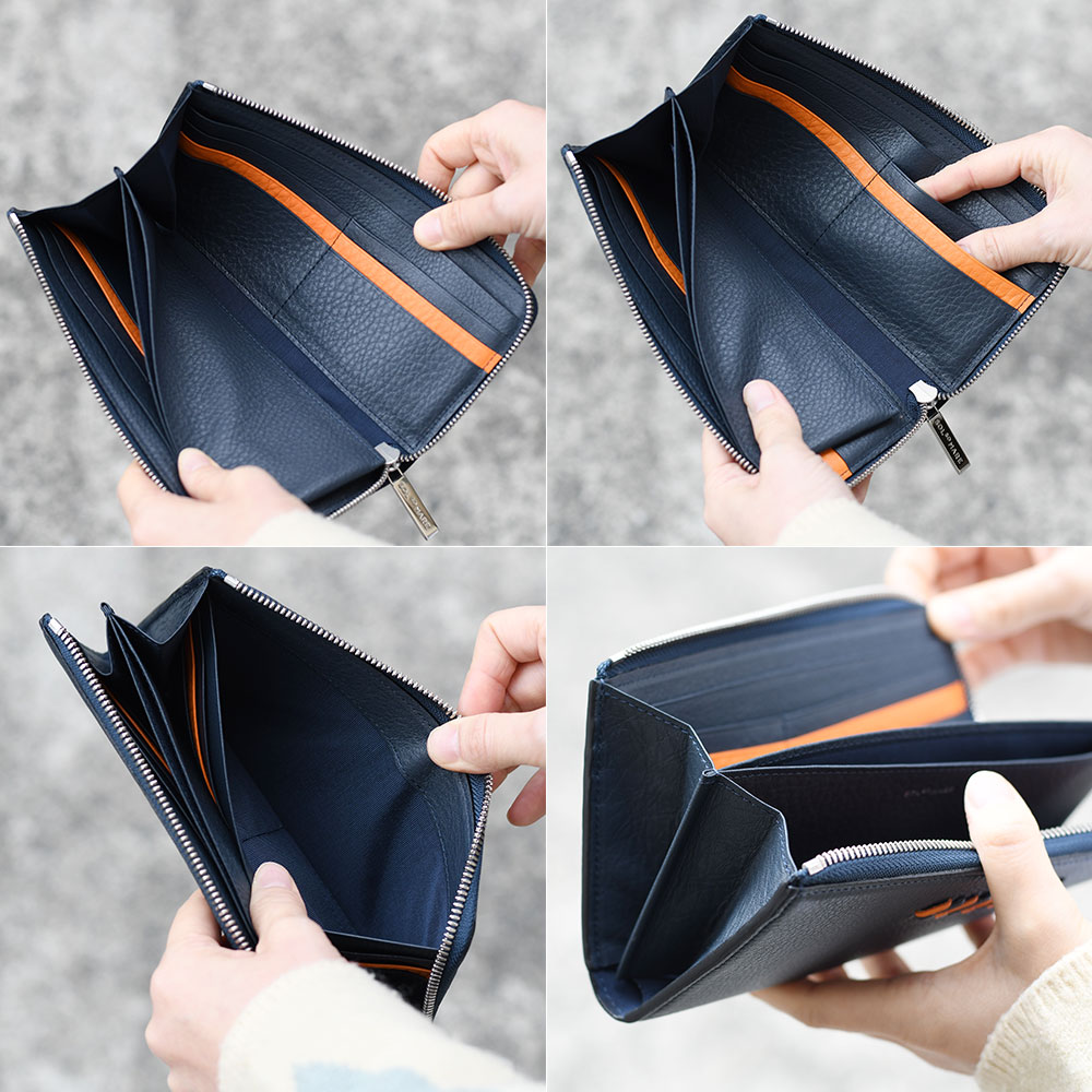 L字ファスナー長財布 SOLSOMARE ソルソマーレ ロングウォレット