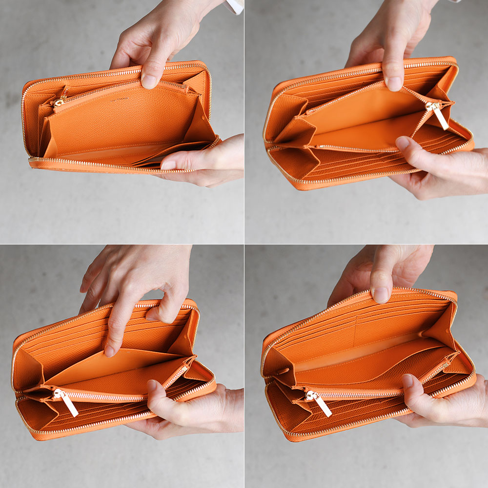 ラウンドファスナー長財布 SOLSOMARE ソルソマーレ Alba アルバ