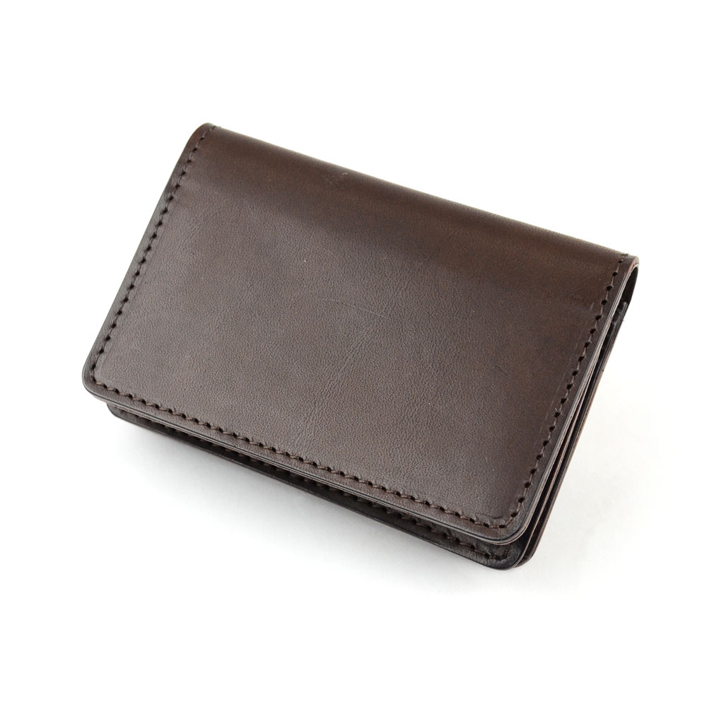 名刺入れ 革 日本製 イタリアンレザー TRIALOGUE STUDIO 本革 カード