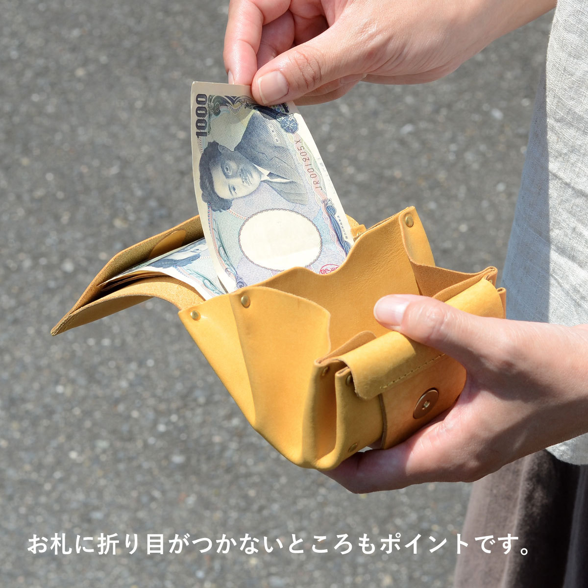 eureka leathercraft（ユリカレザークラフト） 財布 レディース 二