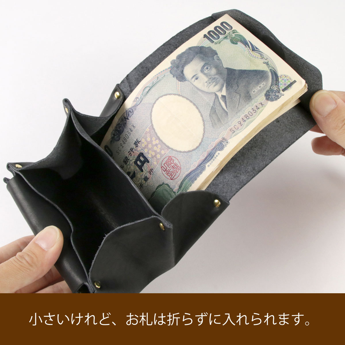 eureka leathercraft（ユリカレザークラフト） 財布 レディース 二