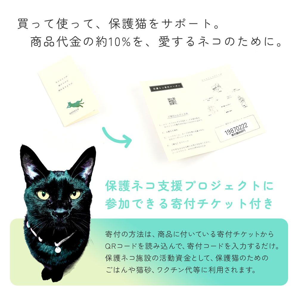 aoneco 猫柄 がま口財布 長財布 アオネコ 日本製 レディース 本