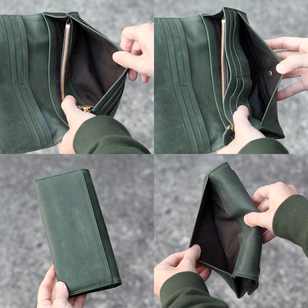ハンドメイド　ロングウォレット 0_e56954621fdb78826966b7d91a29
