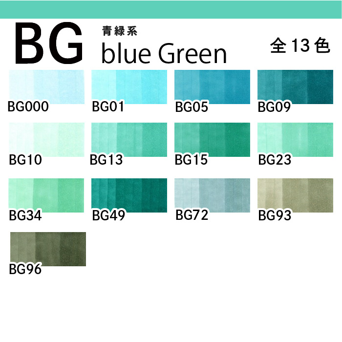 コピックチャオ1本単品 BG15 Aqua ア...の詳細画像2