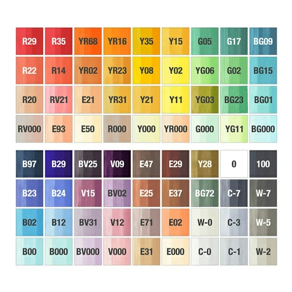 コピック チャオ スタート72色セット : おさいほう屋 Yahoo!店 - 通販