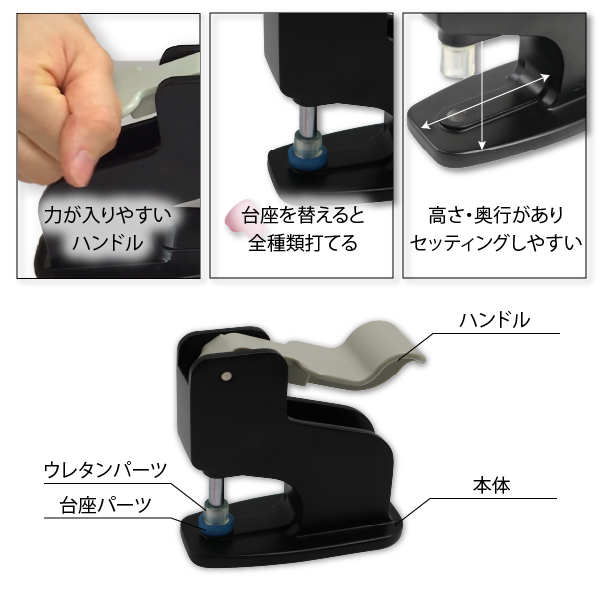 CHERRYLABELミニハンドプレススターターセットMH-1 関連画像2