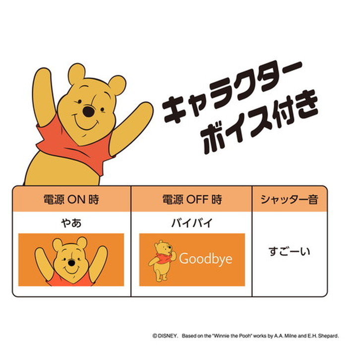 トイカメラDSC-PIENI M PH ディズニー くまのプーさん : おさいほう屋