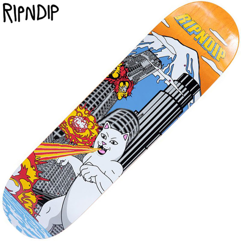 RIPNDIP リップンディップ スケートボード デッキオンリー RIPNDIP リップンディップ スケートボード デッキ NERMZILLA