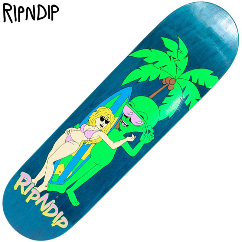 RIPNDIP（リップンディップ） RIPNDIP BEACH BOYS BOARD(ブルー 青