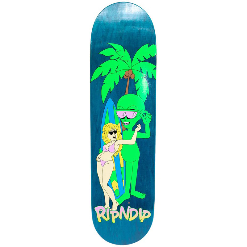 RIPNDIP（リップンディップ） RIPNDIP BEACH BOYS BOARD(ブルー 青