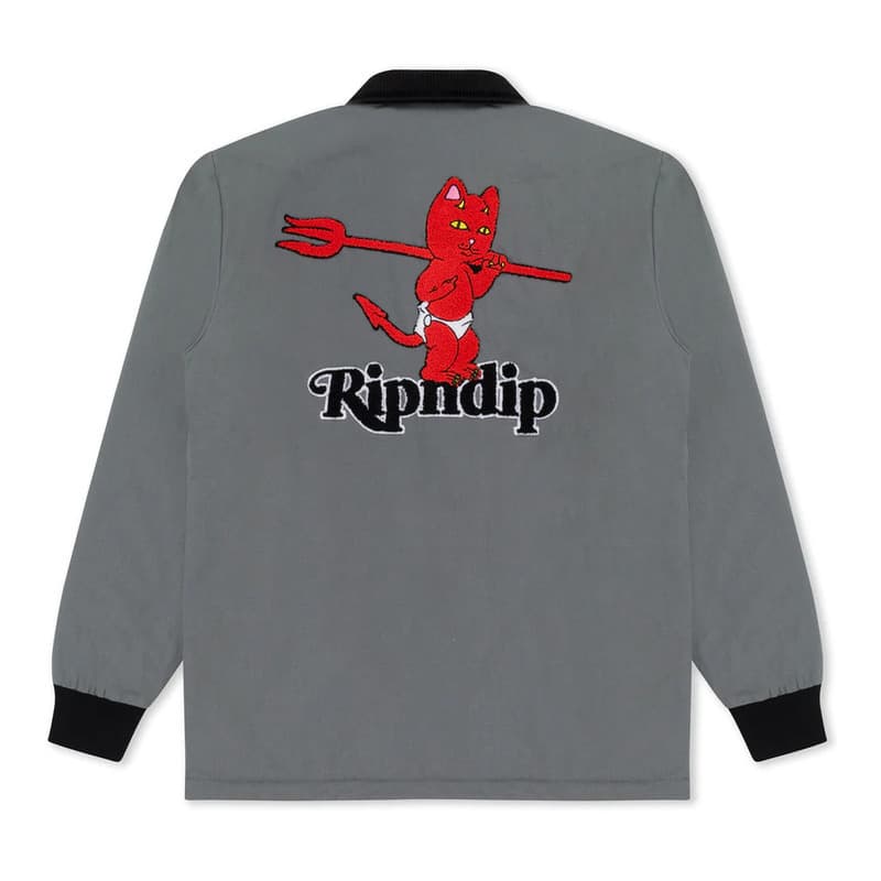 Nermal Leaf Button Up (Purple) – RIPNDIP