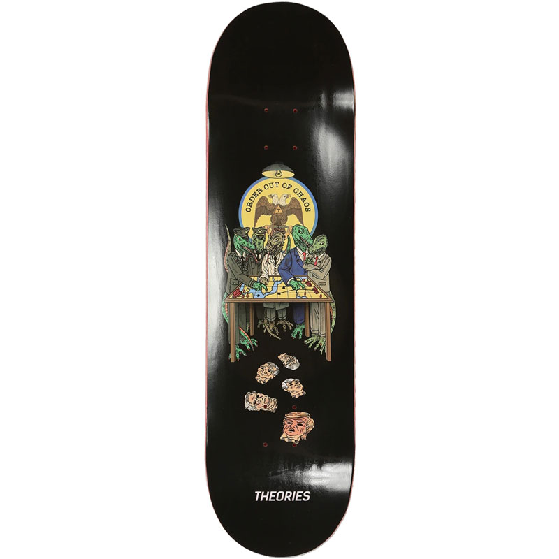 セオリーズ THEORIES SITUATION ROOM DECK(ブラック 黒 BLACK