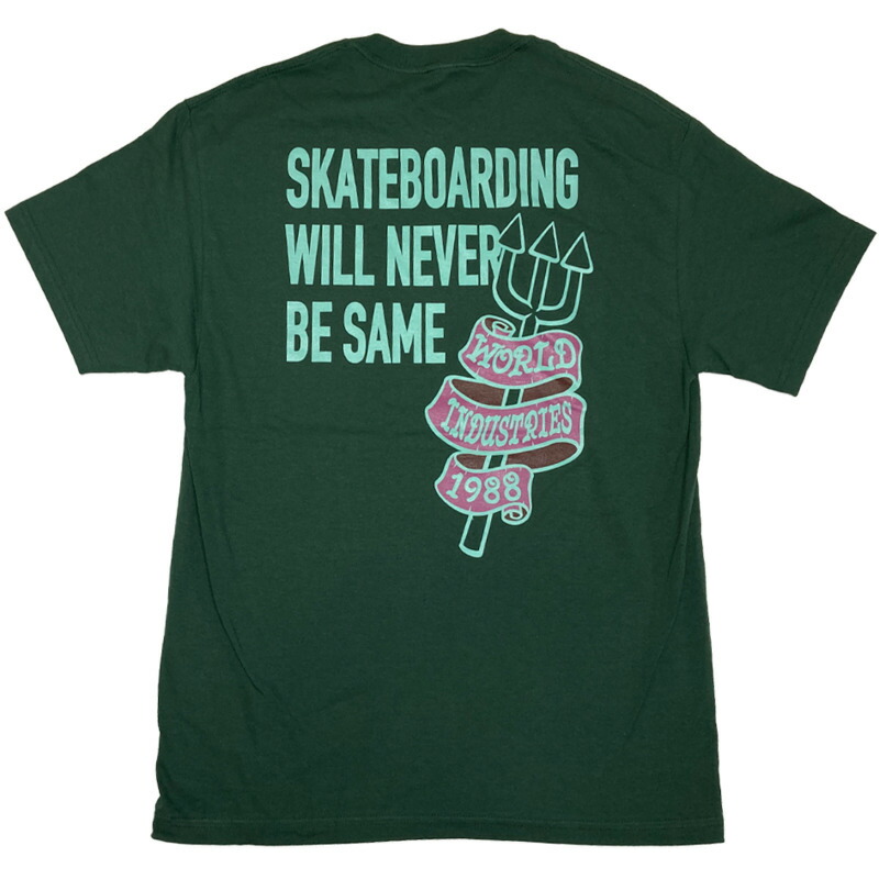 WORLD INDUSTRIES ワールドインダストリーズ NEVER SAME SS TEE