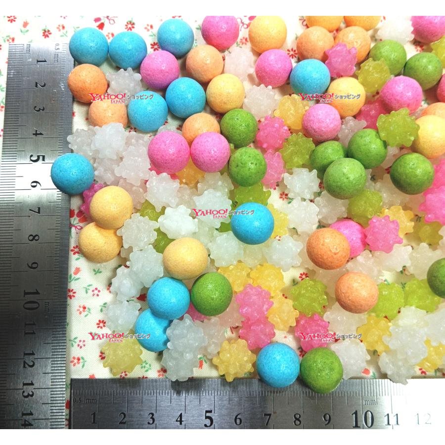 おかし企画 OE石井□◆ 中粒 国産金平糖 & 色が変わる 変り玉 ◆□