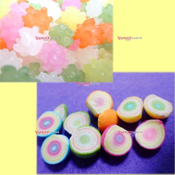 おかし企画 OE石井色が変わる 変り玉 & 国産大粒金平糖