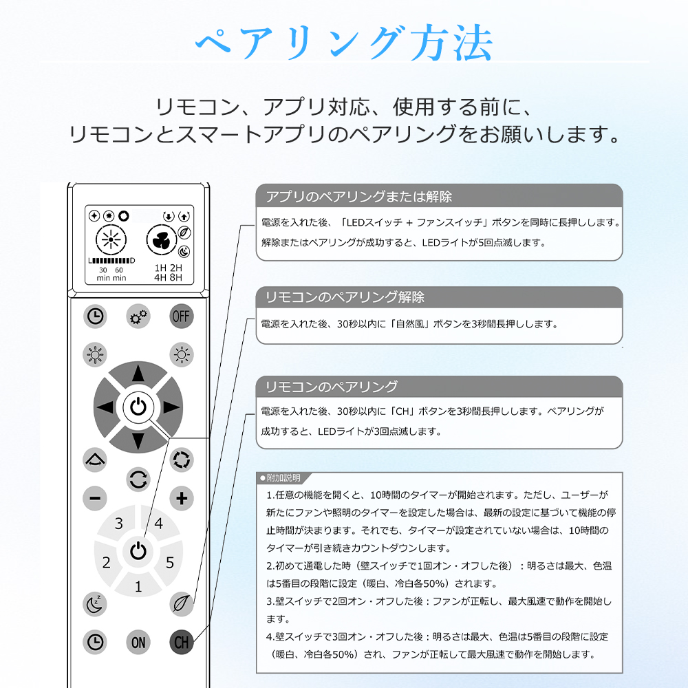 シーリングファンライト LED 北欧 12畳 調光調色 シーリングライト 扇風機 おしゃれ ファン付き サーキュレーター リビング 省エネ 天井照明 新生活 和室 書斎_17