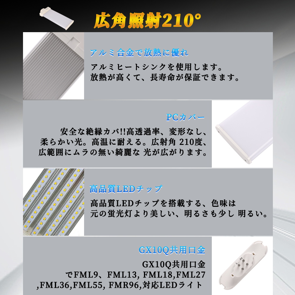 FML36形LED代替用 コンパクト形蛍光灯 FML36EXL LED ツイン蛍光灯 36W