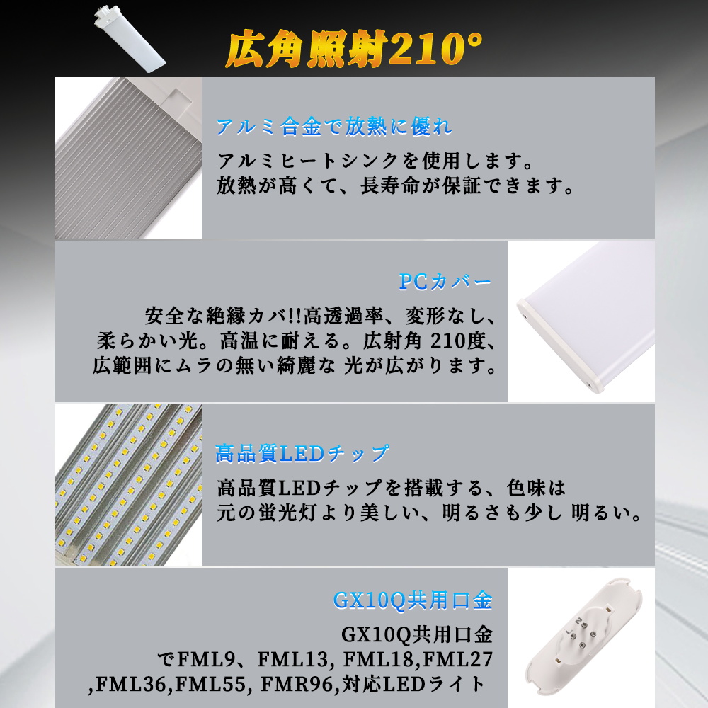 FML55形LED代替用 コンパクト形蛍光灯 FML55EXN LED ツイン蛍光灯 55W