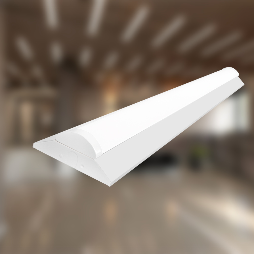 【6台セット】LED ベースライト 逆富士 40W型 逆富士 40w 2灯 led 相当 逆富士 照明器具 逆富士型LEDベースライト LED 逆富士 一体型 40W形 50W【5段階調色】PSEの画像