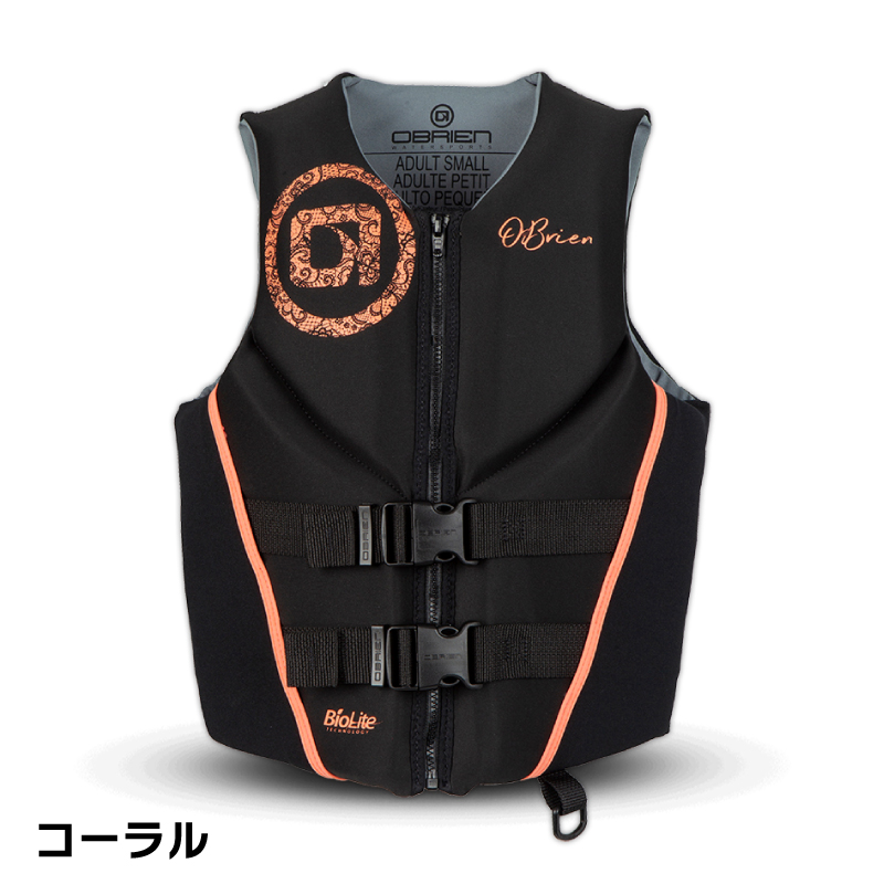 ジェットスキー ライフジャケット（色：オレンジ系）のおすすめ