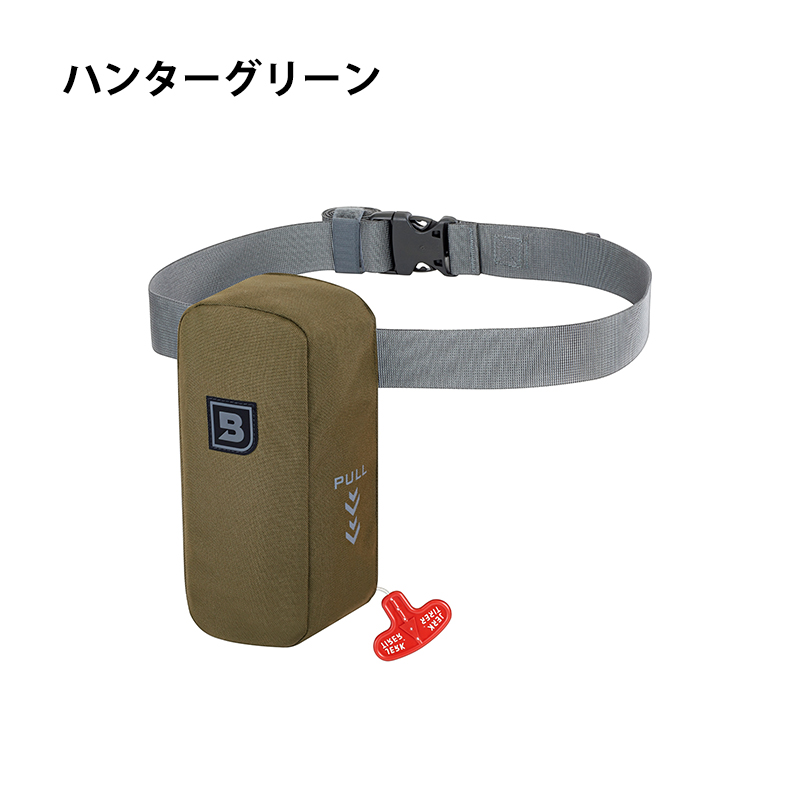 Bluestorm ライフジャケット 桜マーク 手動膨張式 腰巻型 bsj