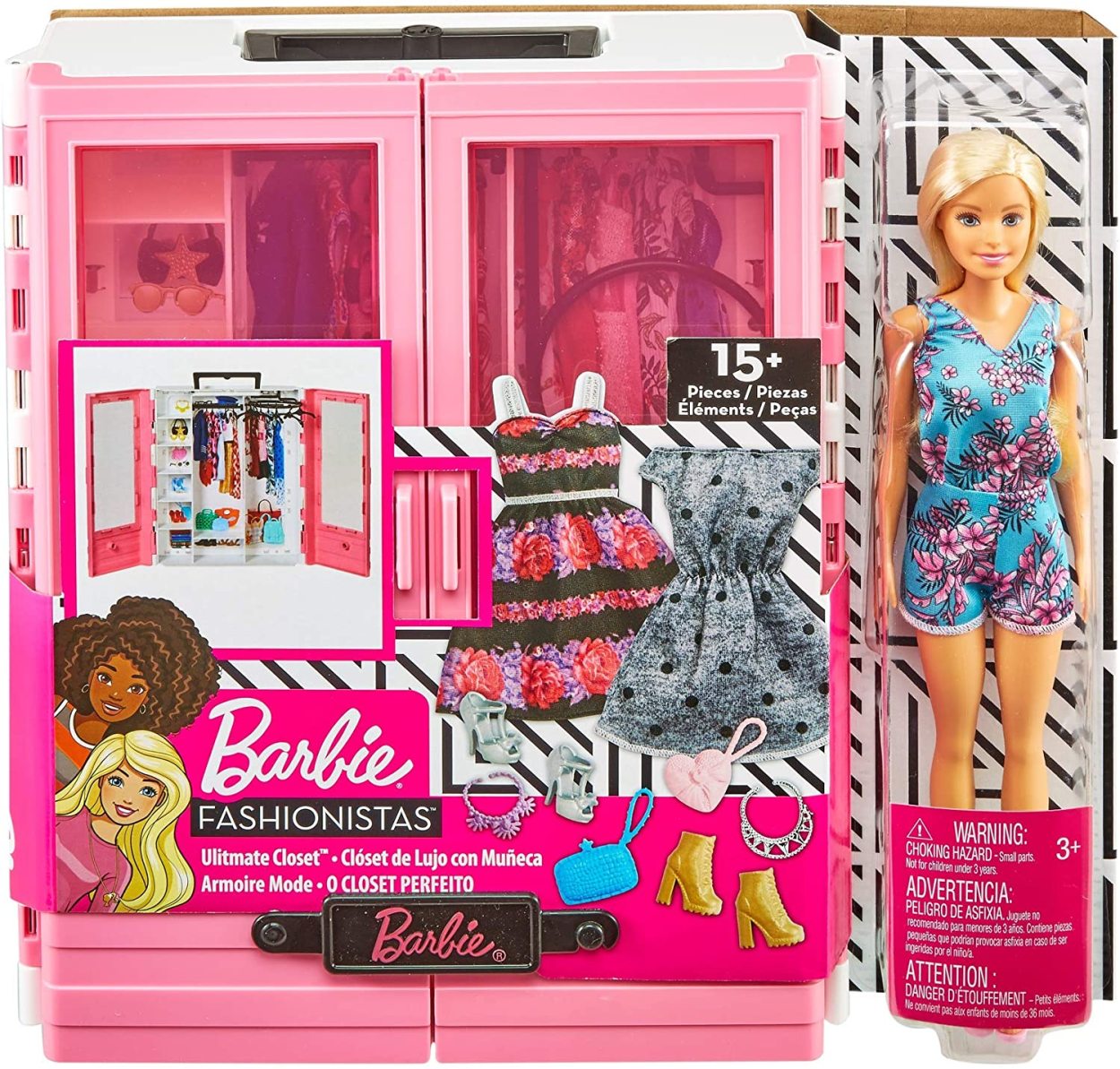 送料無料 バービー Barbie バービーとピンクなクローゼット ドール ファッションセット Gbk12 バービー1体付き お洗濯屋さん 通販 Yahoo ショッピング