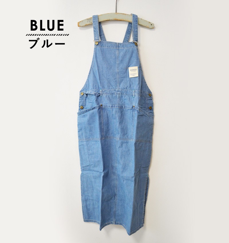 「エブリウォーク」美品 COCO WALK（ココウォーク） エプロン おしゃれ エプロンワンピース