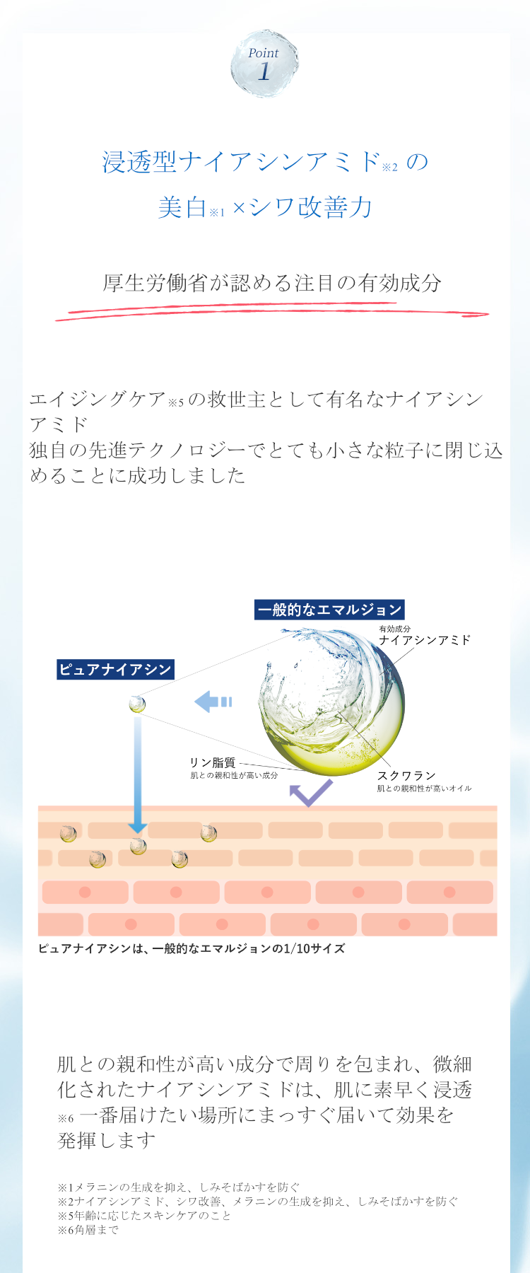 ブランピュア ナイアシンアミド 化粧水 薬用ホワイトピュアローションN 180ml 医薬部外品 美白 シワ改善 保湿 肌荒れ 乾燥 毛穴 たるみ エイジング