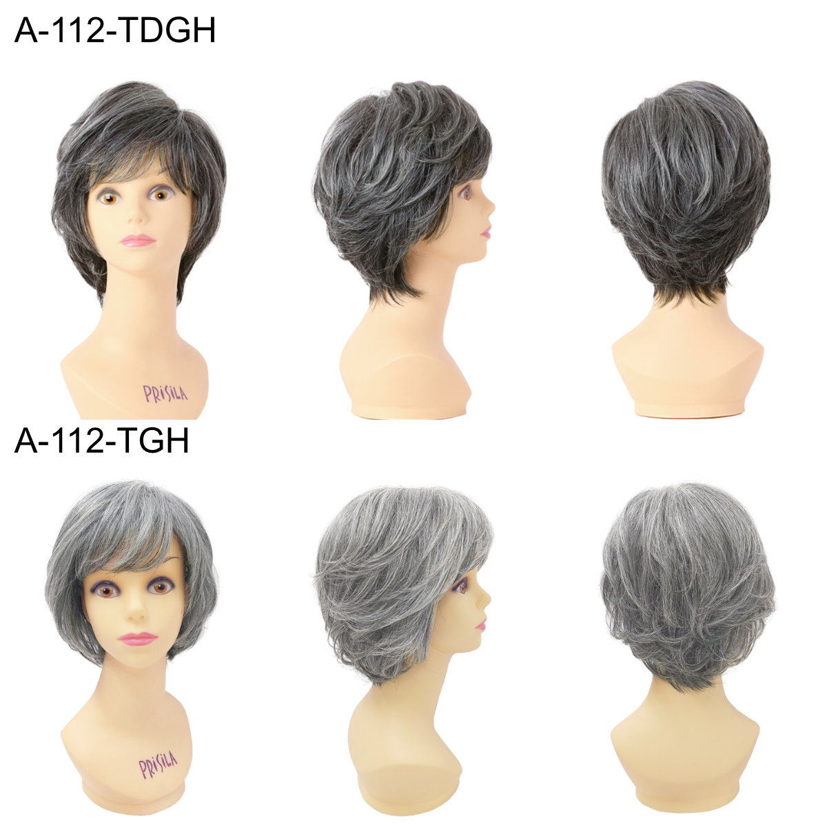 バレないウィッグ]プリシラ オールミセスエアリーカールショート