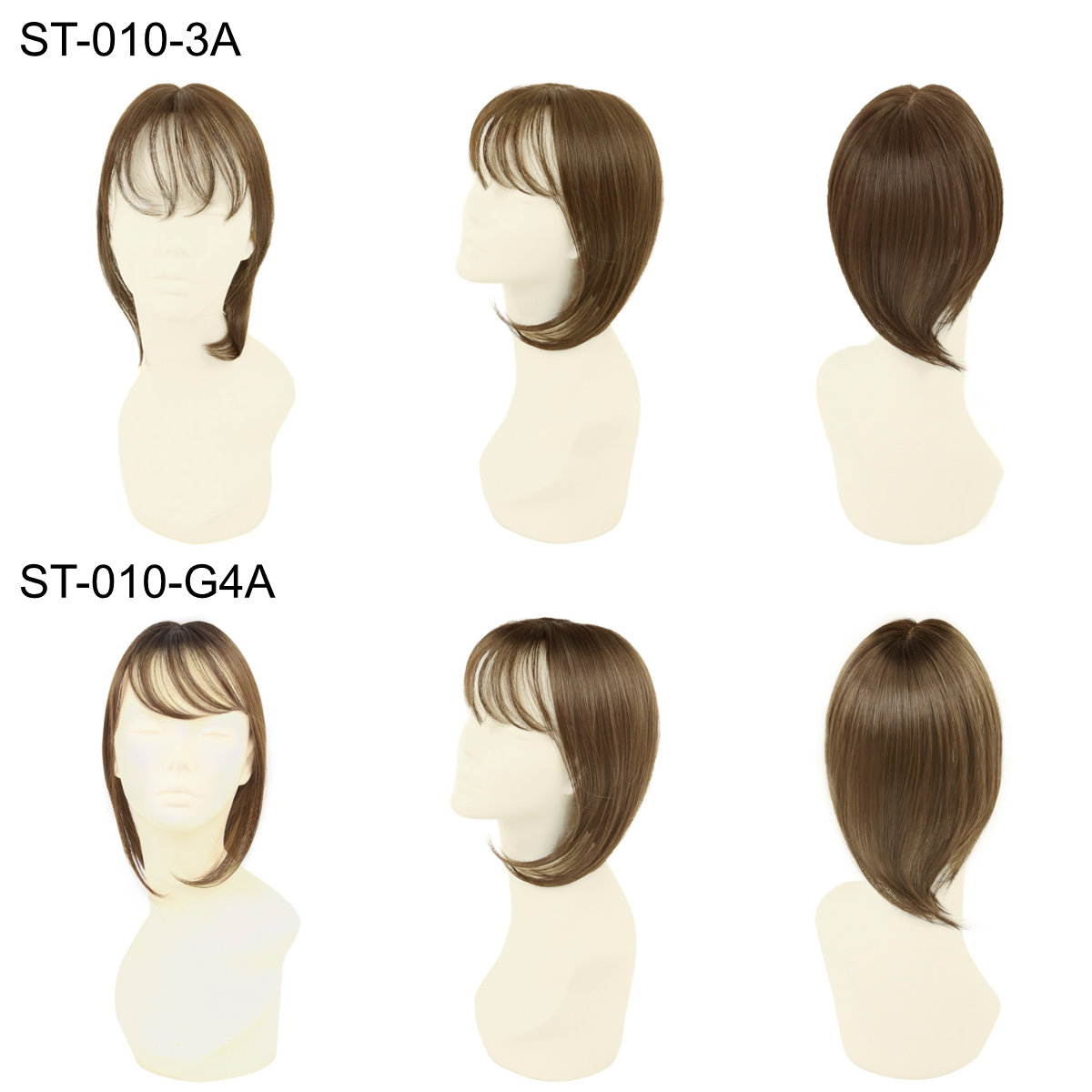 バレないウィッグ]プリシラ プレミアム白髪かくし ふんわりロング ST