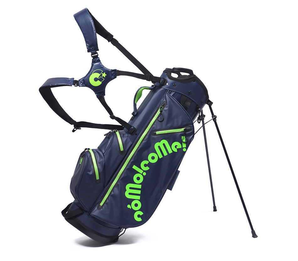 コモコーメ ゴルフ キャディバッグ 2021モデル 防水 軽量 スタンド セルフ バッグ メンズ レディース  ゴルフバッグカートバッグ【倉庫直送あり】（CBST2101）