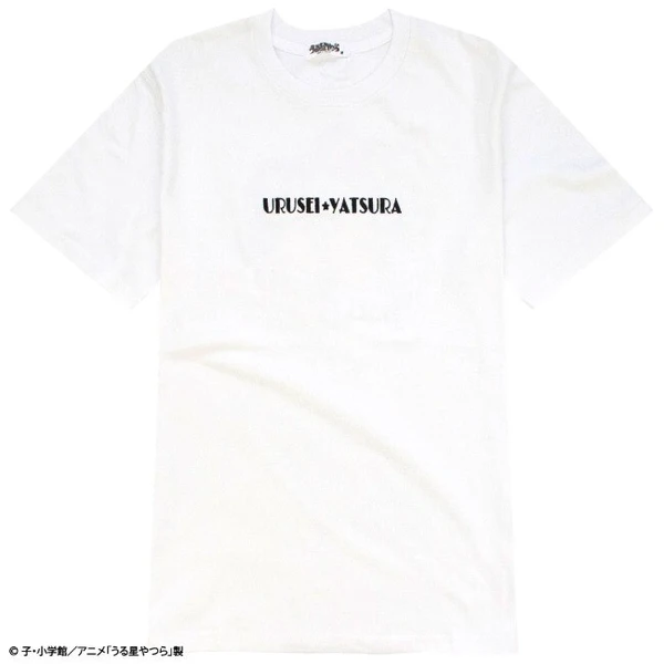 うる星やつら Tシャツ 半袖 トップス プリント 刺繍 ラムちゃん 小学館