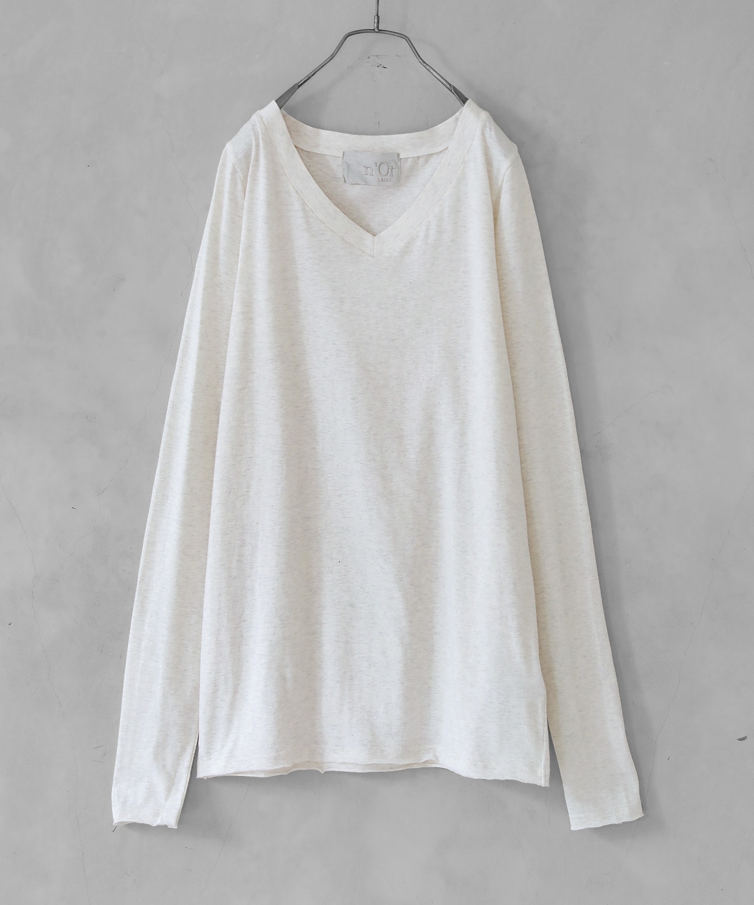 ロンT Tシャツ カットソー レディース トップス 長袖 Vネック 綿100％ 日本製 秋 冬 春 シンプルロンTシリーズ 「メール便可」「5」 | osharewalker | 02