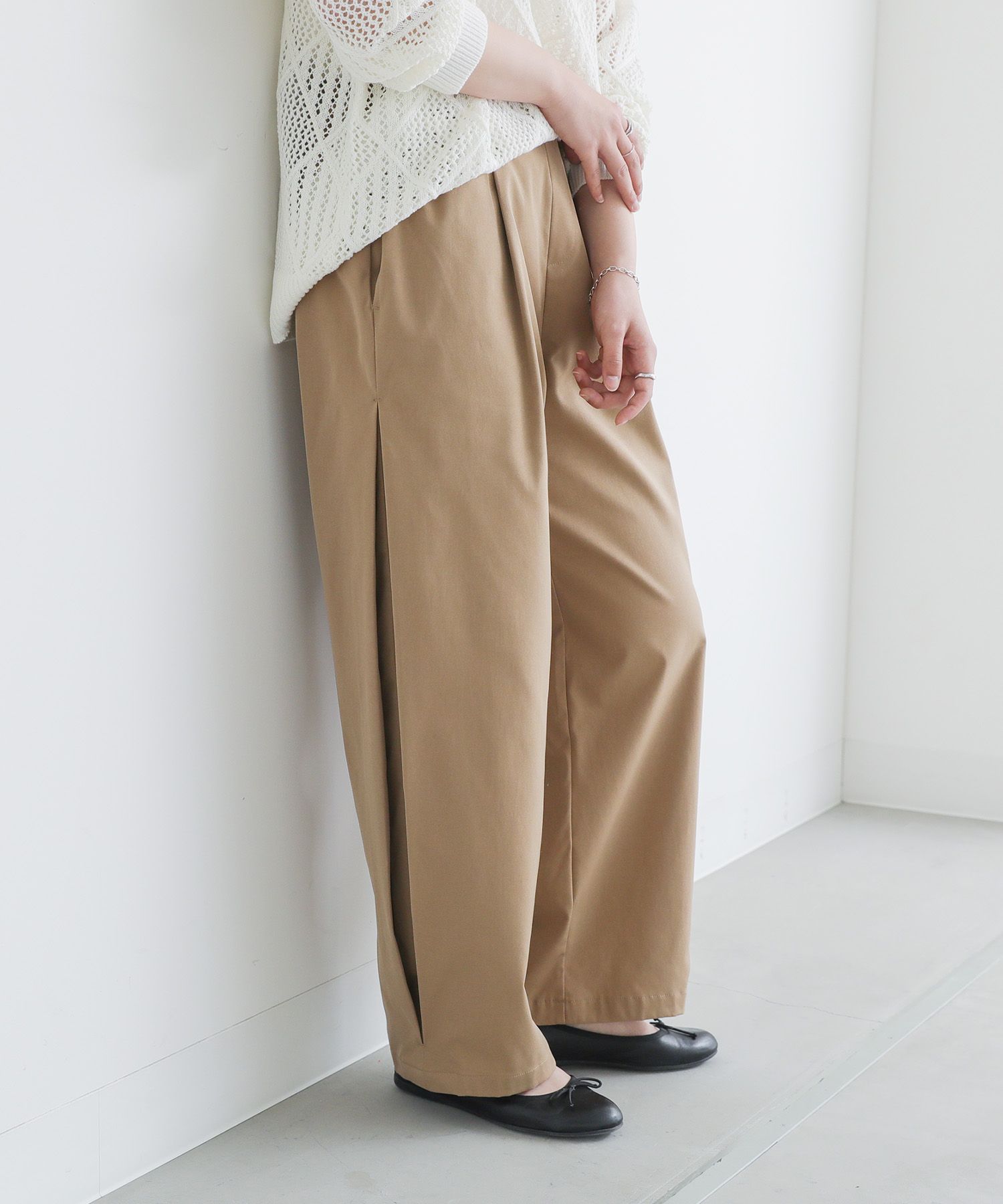 osharewalker ストレートパンツ レディース ボトムス ワイド