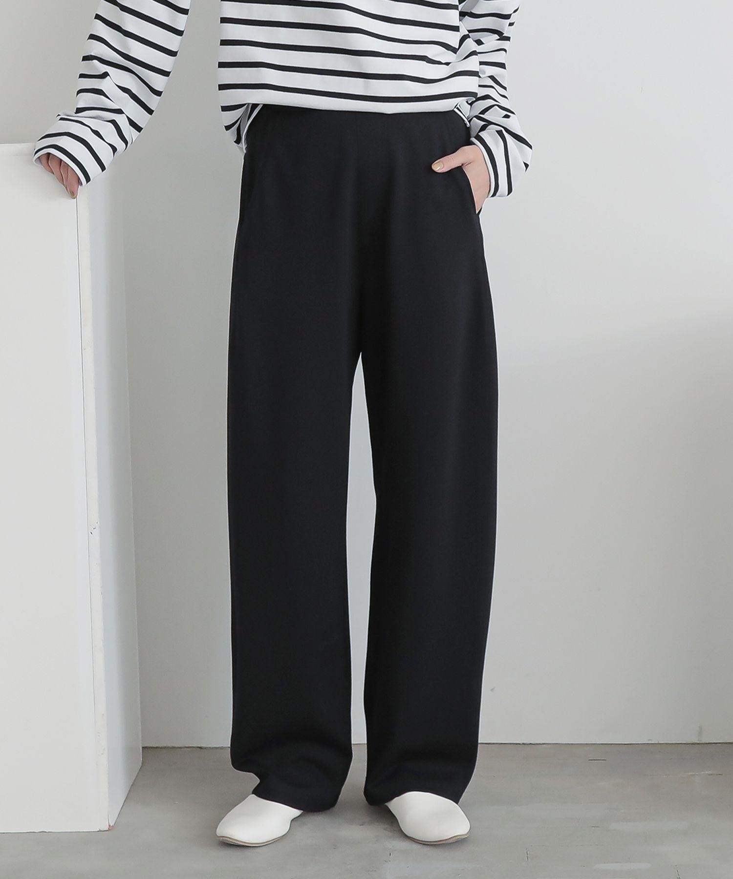 osharewalker パンツ レディース ボトムス ロング丈 カーブ