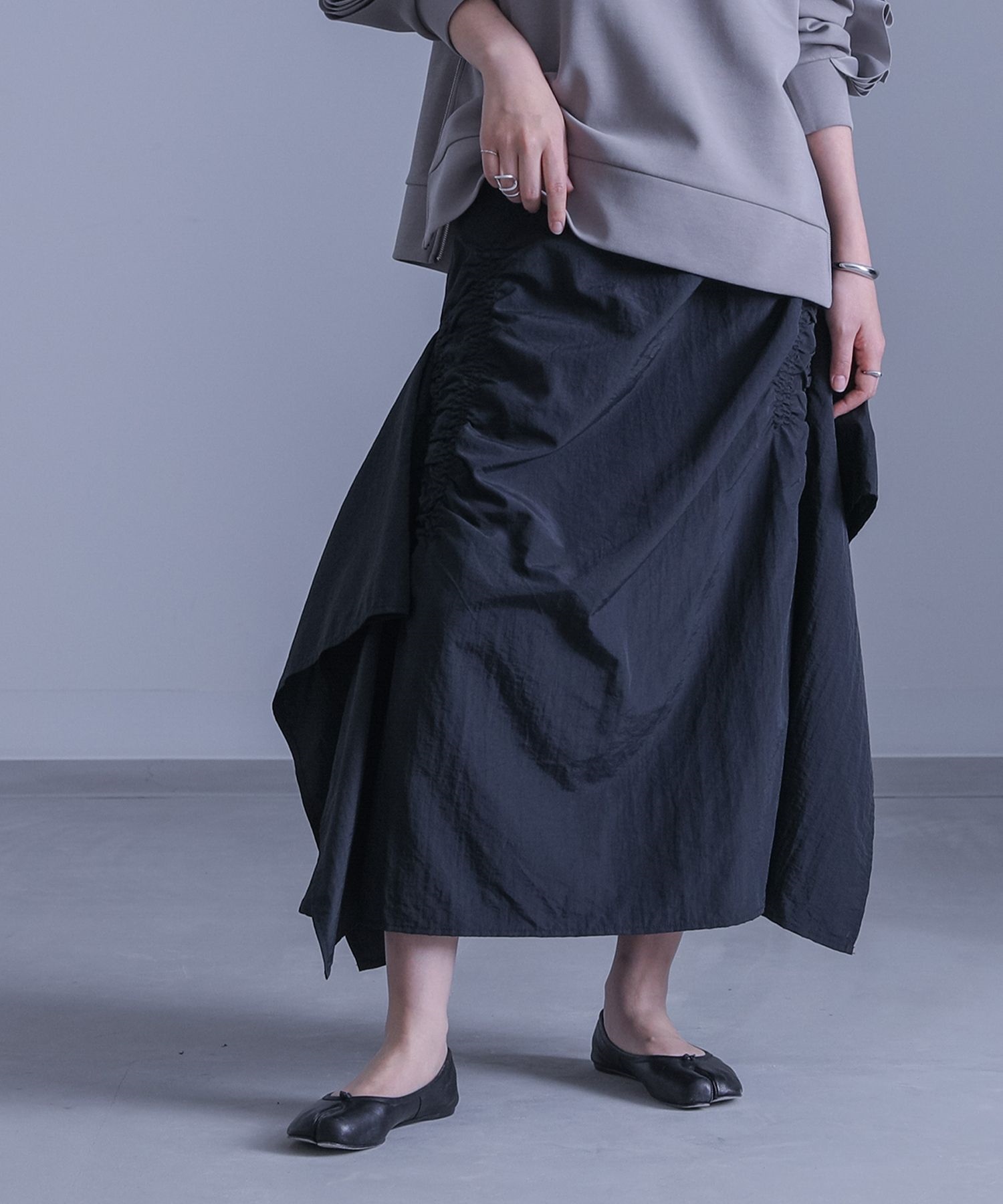 osharewalker スカート ロング丈 レディース ボトムス マキシ丈