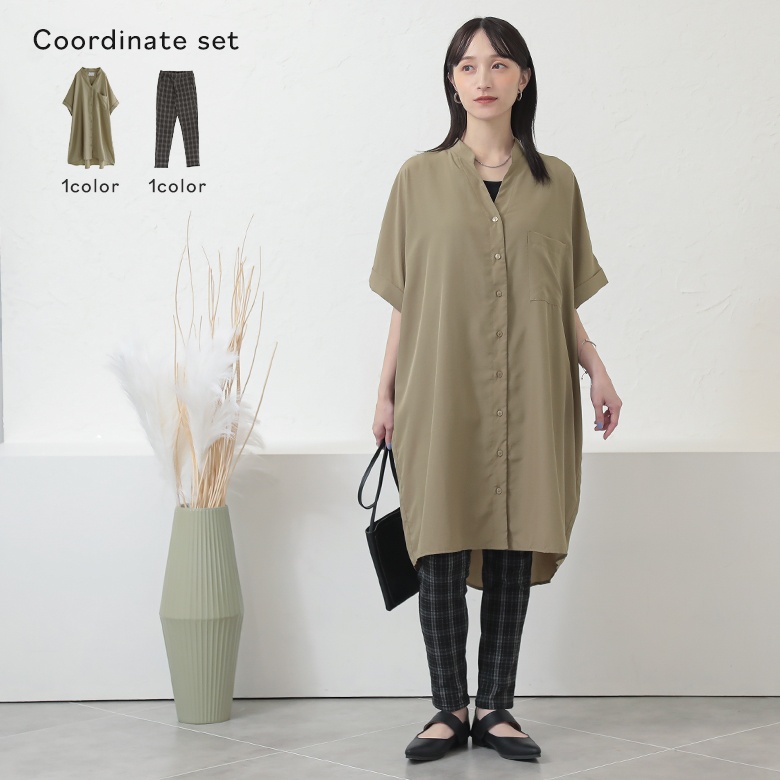 osharewalker 2点コーデセット 2025 レディース シャツ