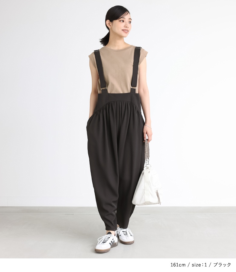 osharewalker（オシャレウォーカー） サロペット パンツ レディース 春