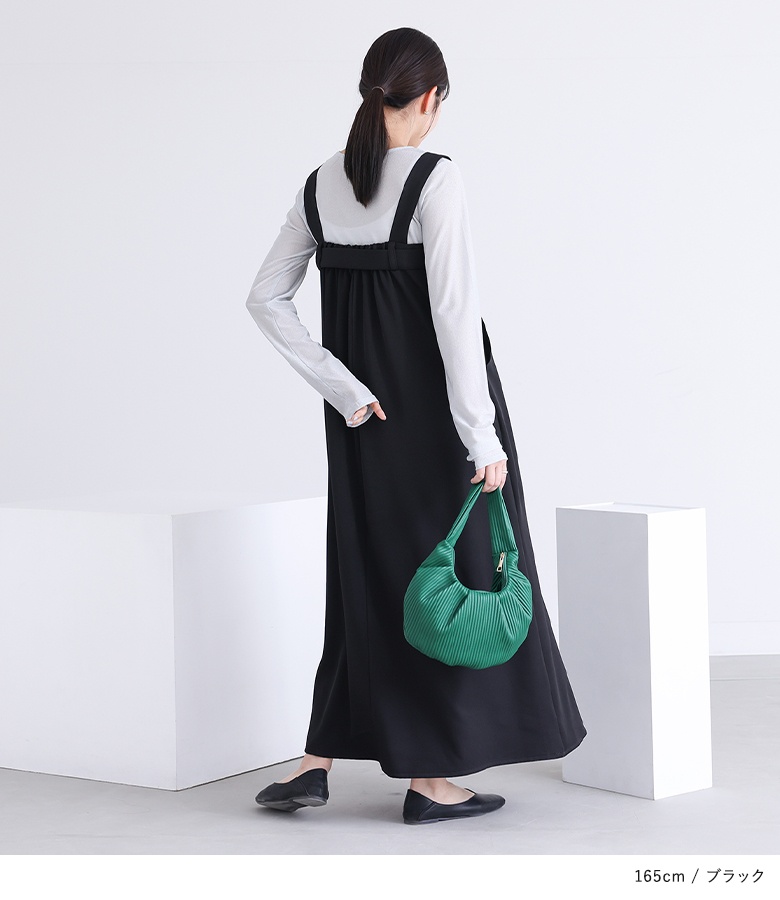 サロペットスカート レディース 春 夏 ロング...の詳細画像3